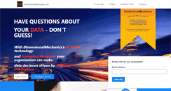 Desktop Screenshot of dimensionalmechanics.com